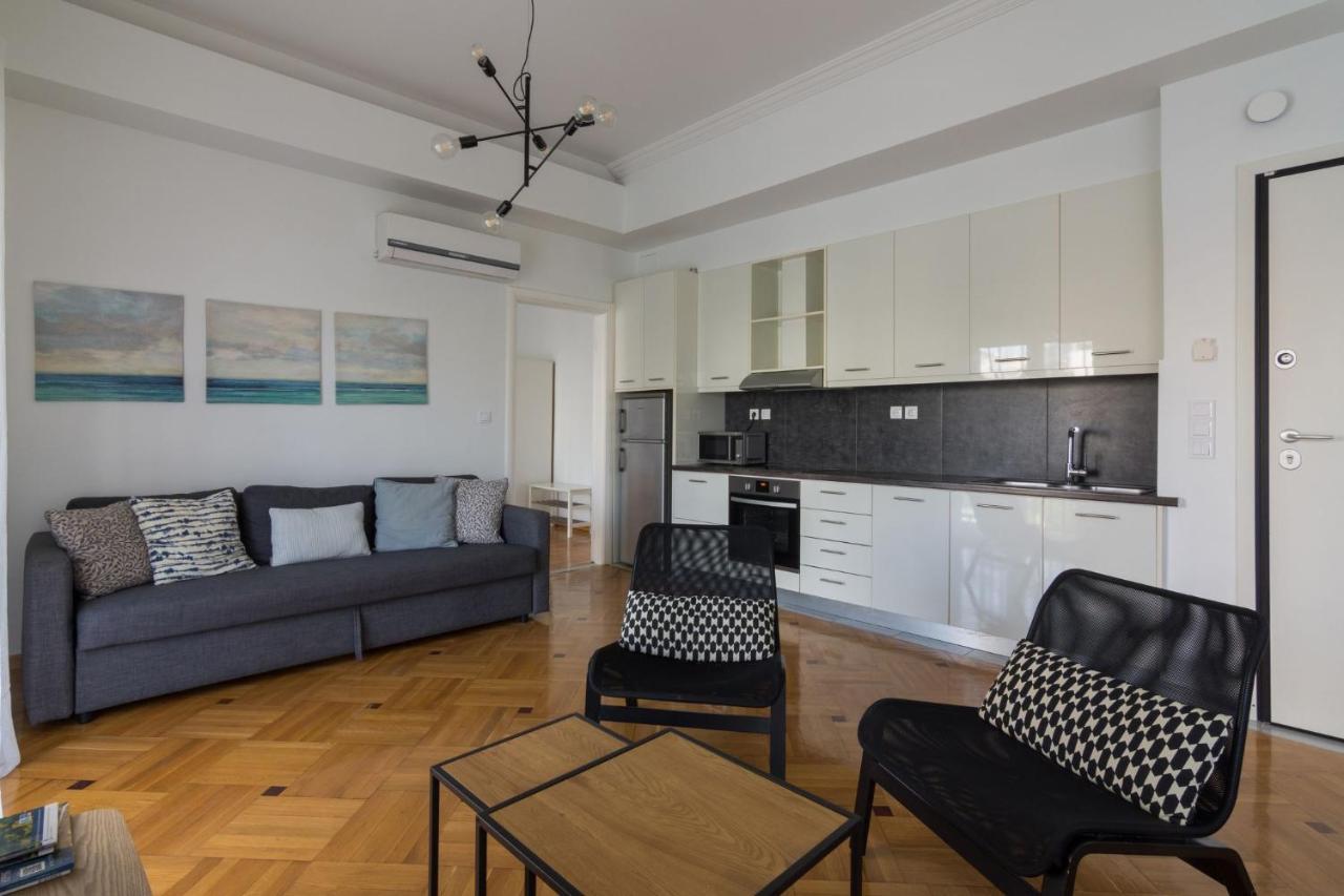 Classic Apartment For 4 People A Athen Eksteriør billede